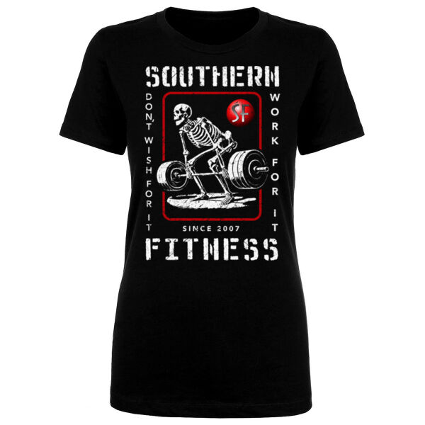 DEAD LIFT - WOMEN'S FITTED T-SHIRT Thumbnail