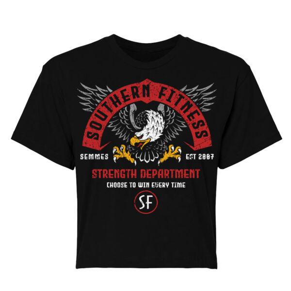EAGLE STRIKE - WOMEN'S CROP T-SHIRT Thumbnail