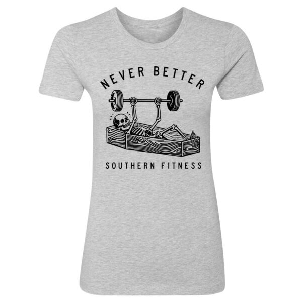NEVER BETTER - WOMEN'S FITTED T-SHIRT Thumbnail